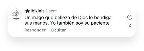 gigibikinis: Un mago que belleza de Dios le bendiga sus manos. Yo también soy su paciente