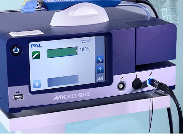Equipo MicroAire PAL para liposucción asistida